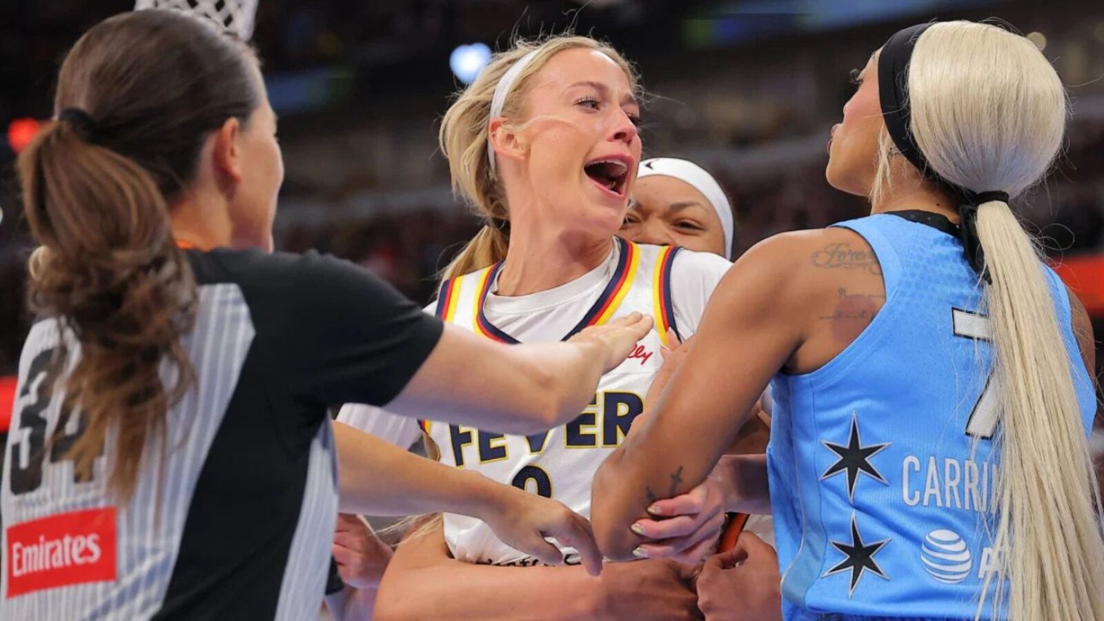 WNBA Analyst Questions Security Measures Over Slogan Raised by Sophie Cunningham Detractor Amid Trans Athlete Row