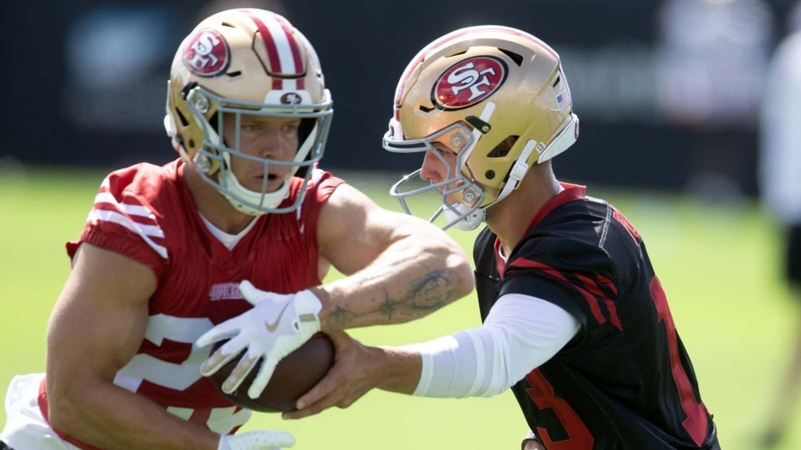 49ers RB Christian McCaffrey listed on injury report with calf issues