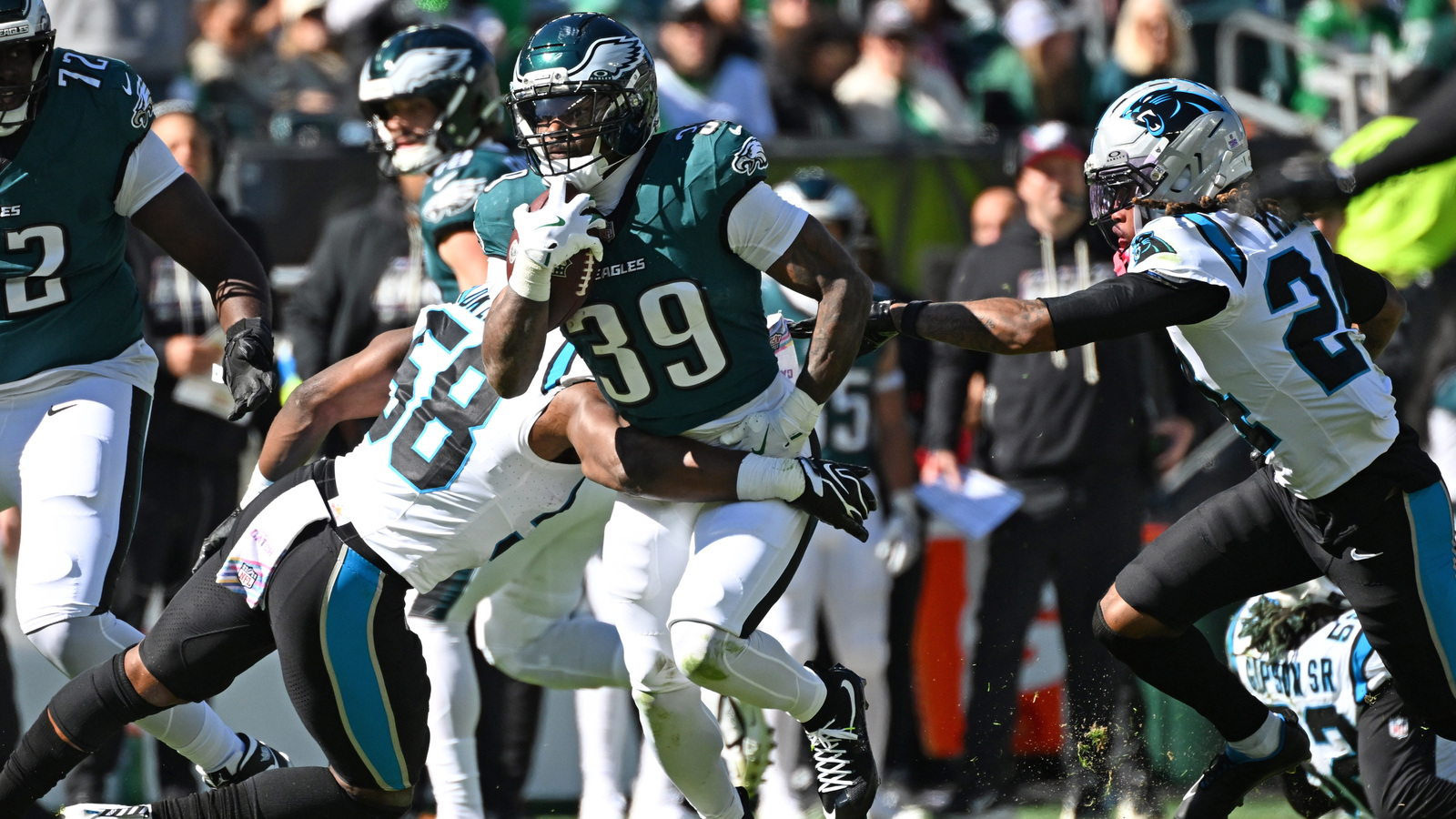 Eagles Place RB Dameon Pierce On IR