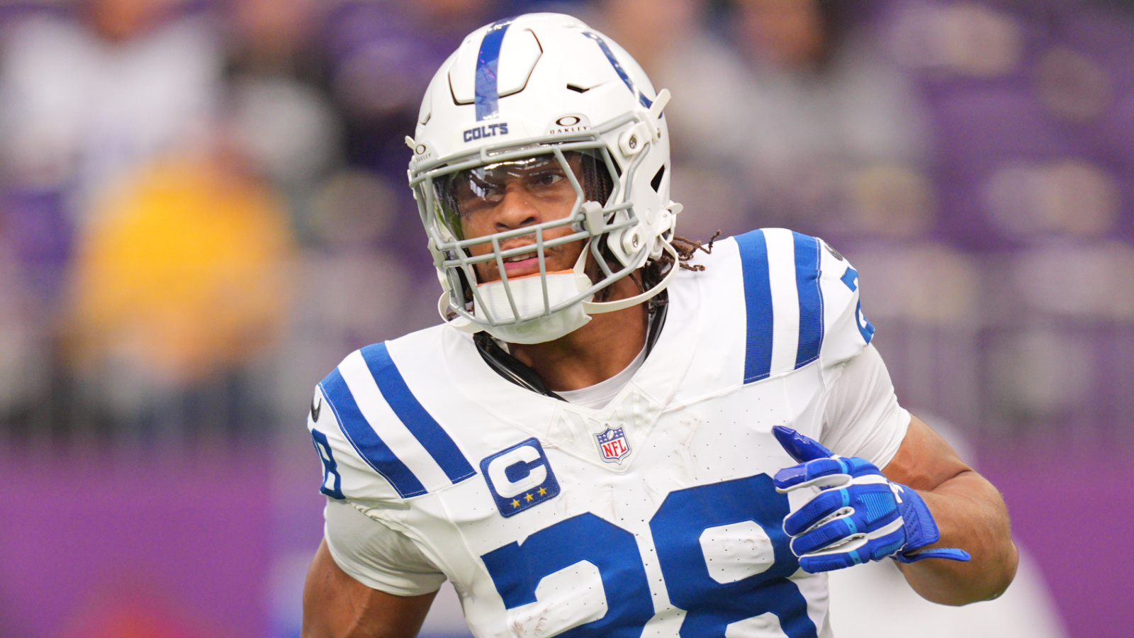 Colts' Taylor reacts after wife discusses trade rumors on social media ...
