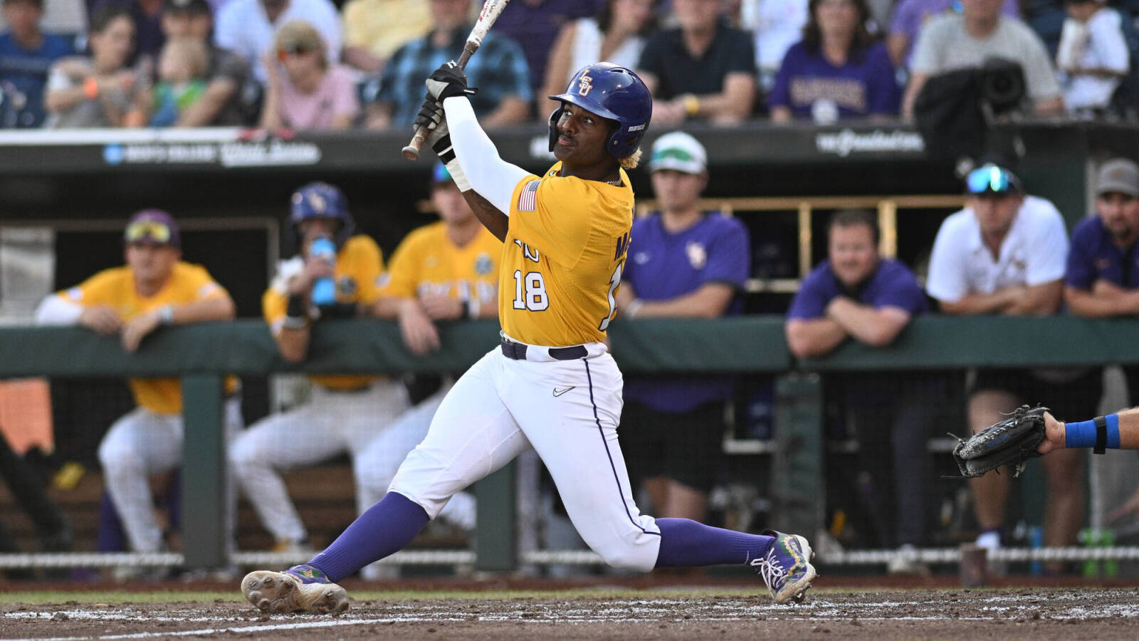 LSU’s first baseman/outfielder Tre’ selected by Rays in 2023 MLB Draft Yardbarker