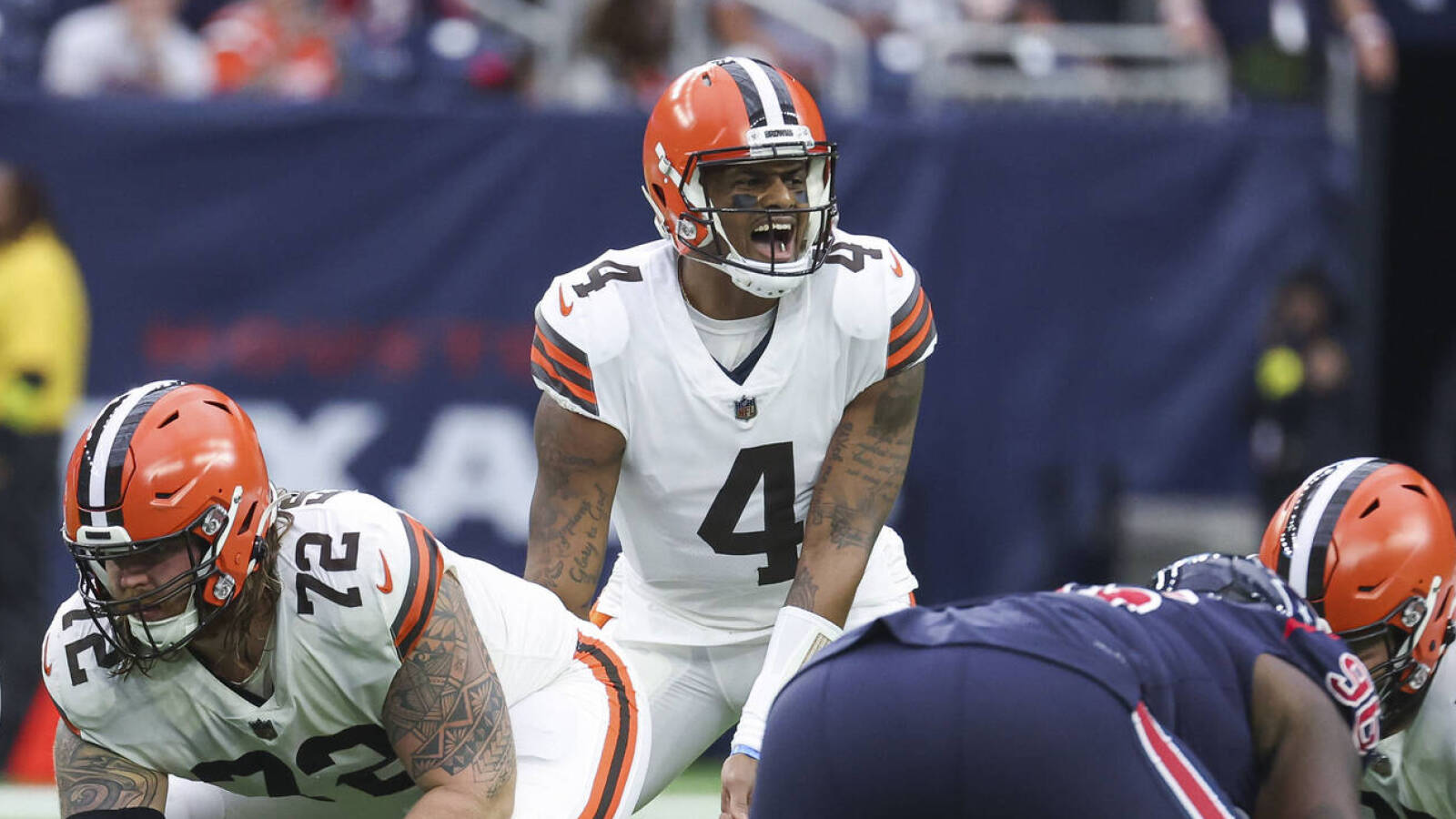 Cleveland Browns’ Deshaun Watson throws ugly INT in debut with the team