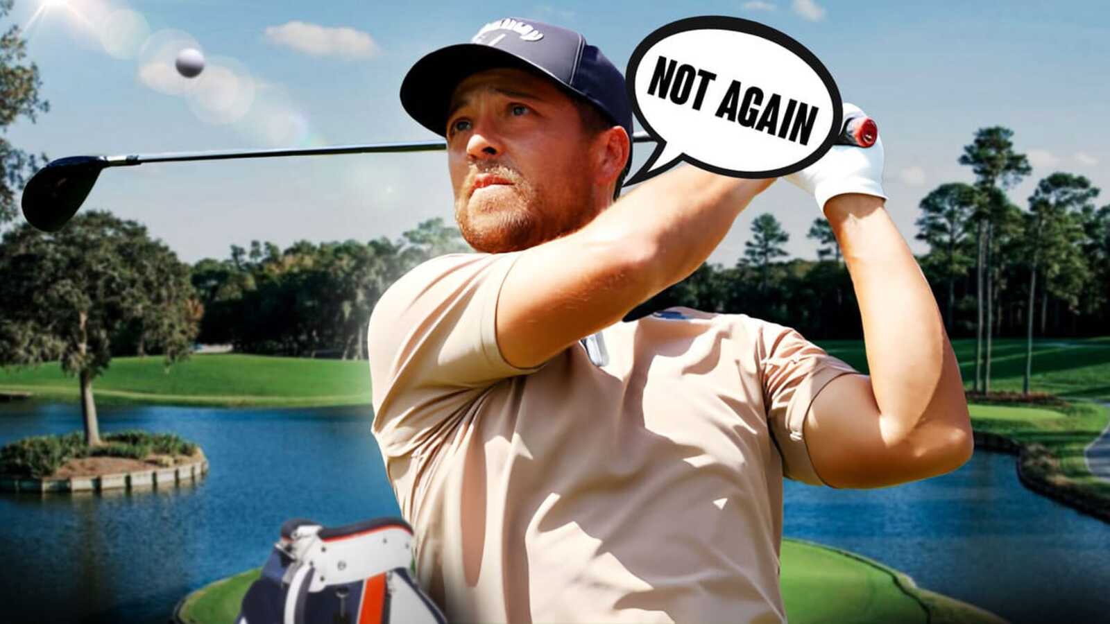 Xander Schauffele’s painful reaction to coming up short again