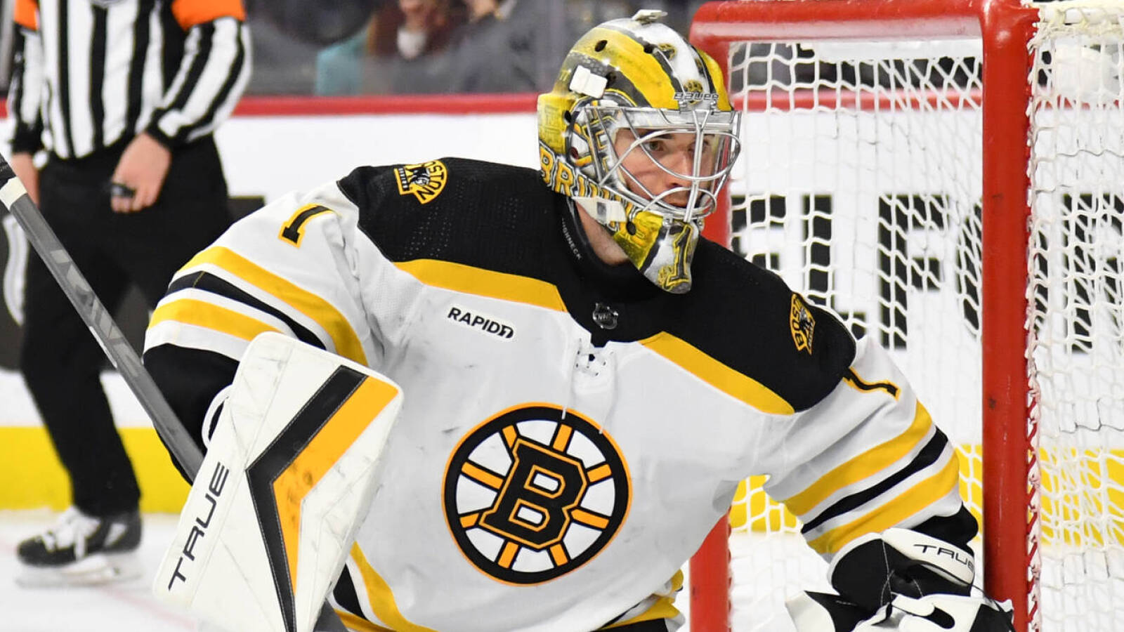 Bruins start Swayman in net for Game 7 against Panthers