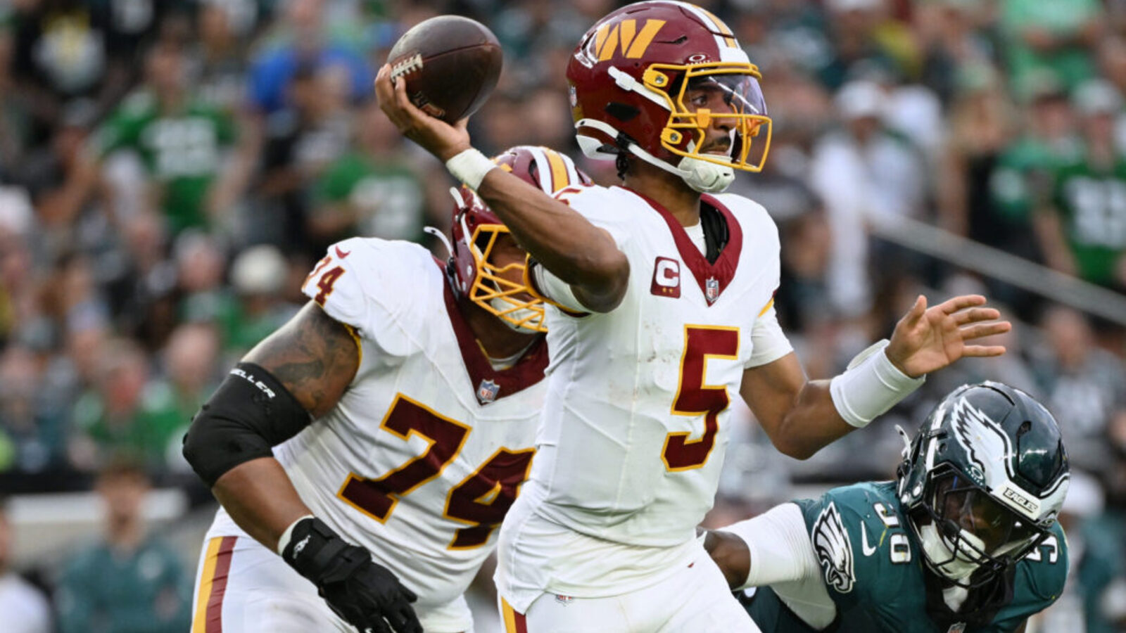 Jayden Daniels Cleared to Start for Commanders Against Giants