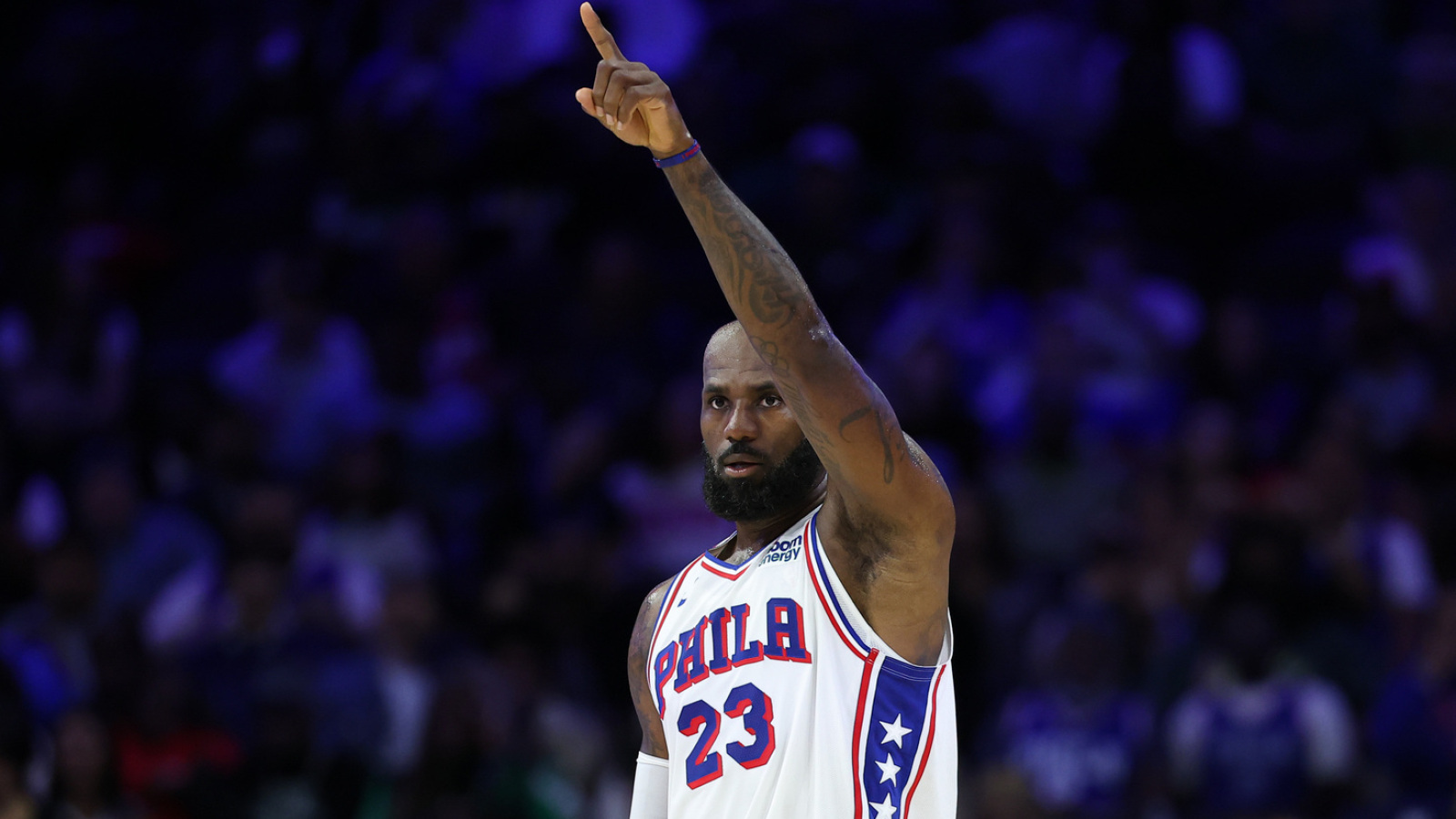 LeBron James wasnt satisfied with his performance in his 76ers debut