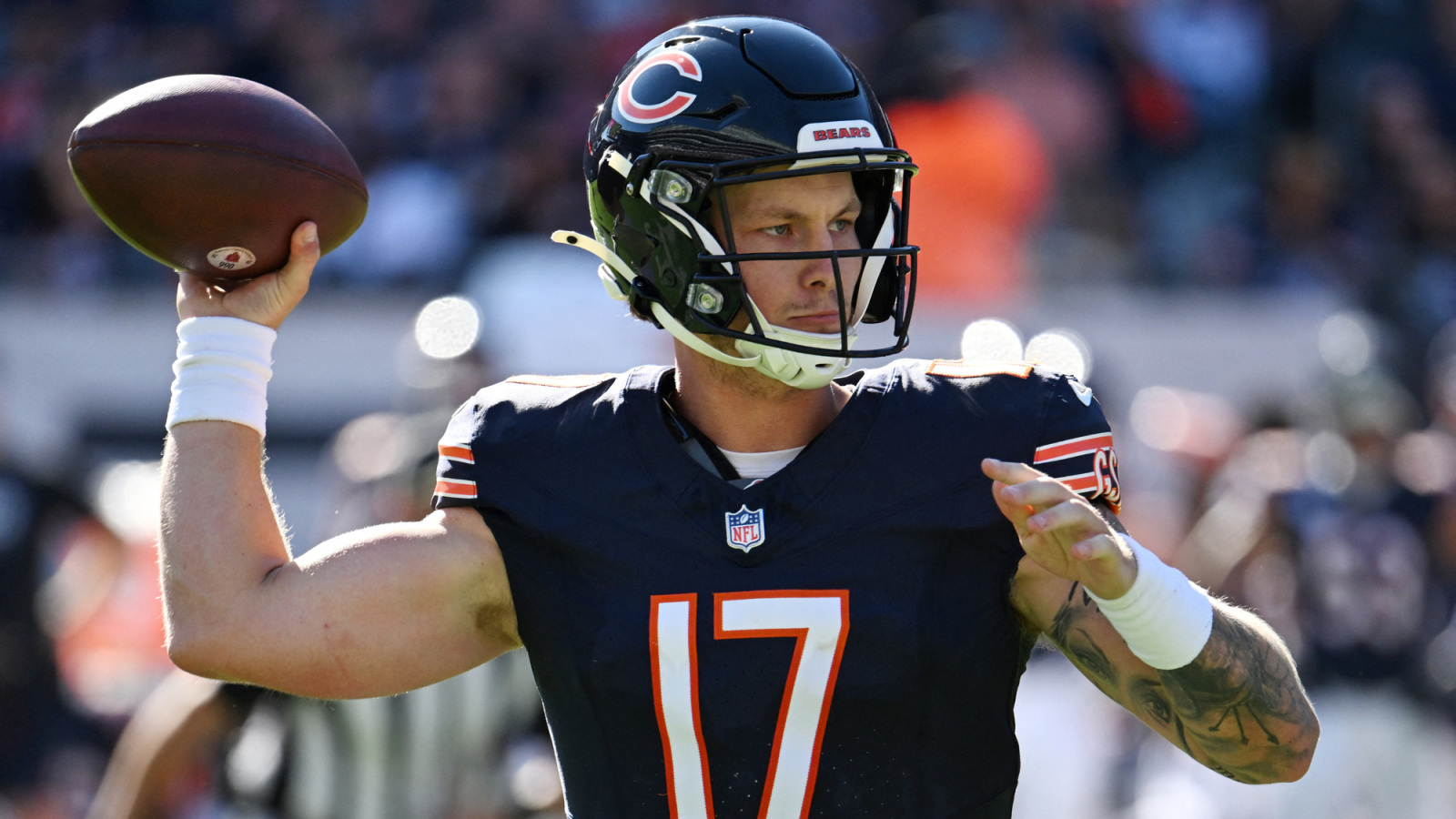 Bears' Ben Johnson confirms Tyson Bagent, Caleb Williams decision for Packers game