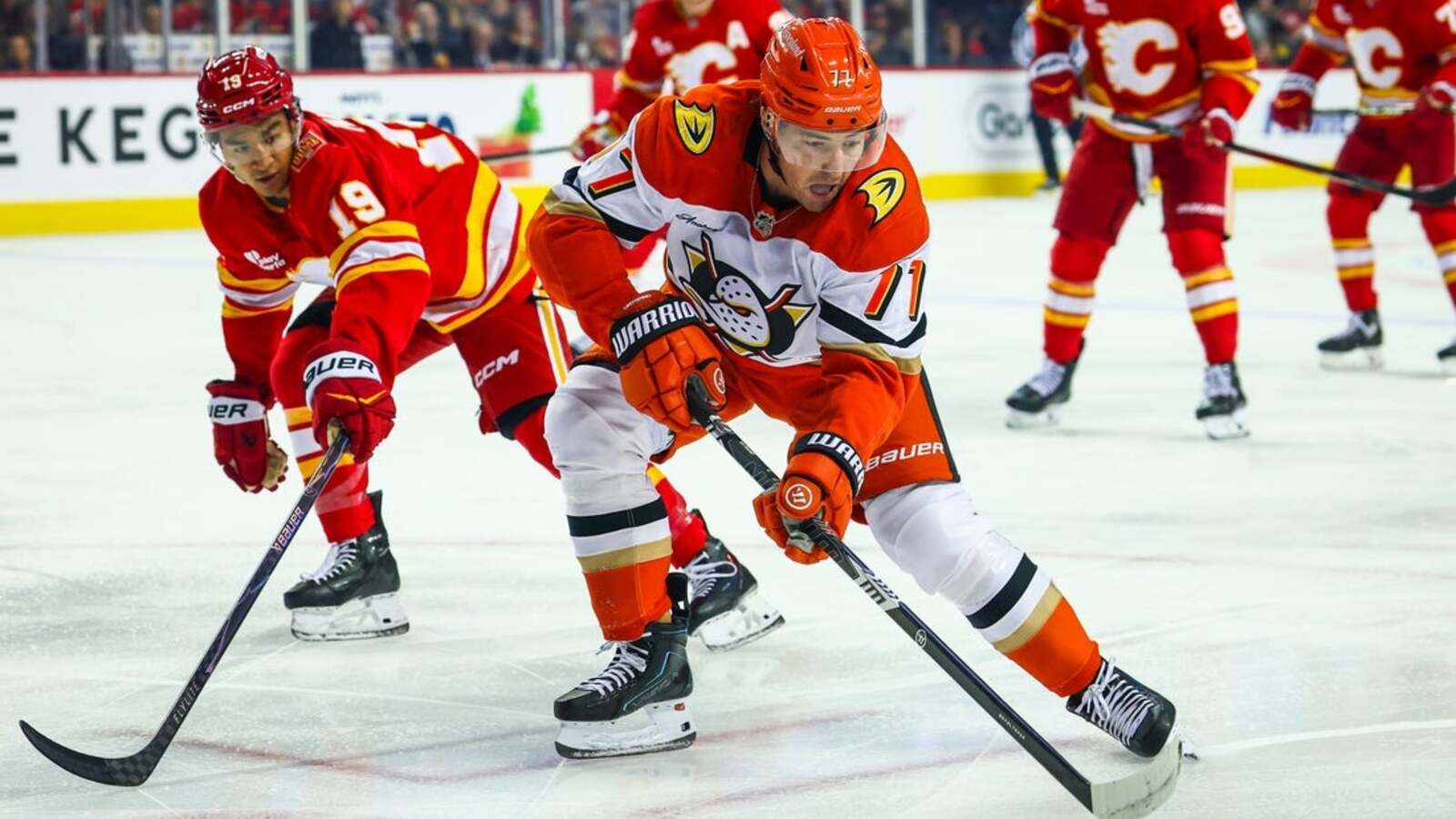 Struggling Ducks seek faster start against surging Devils