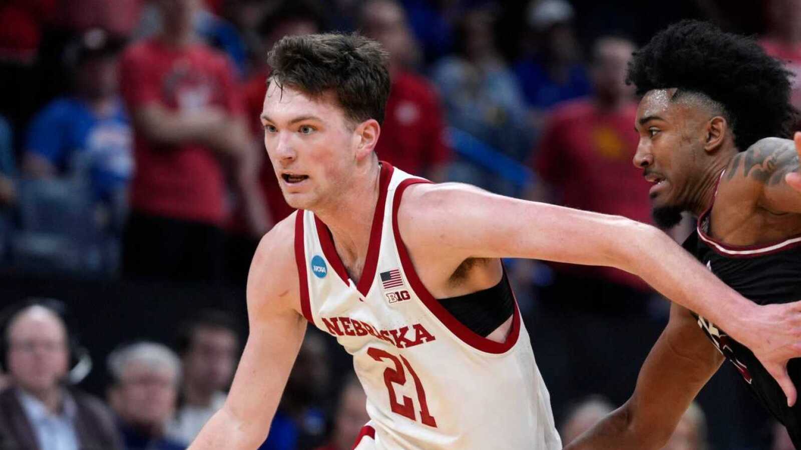 Nebraska makes program history in first round of 2026 men's NCAA Tournament