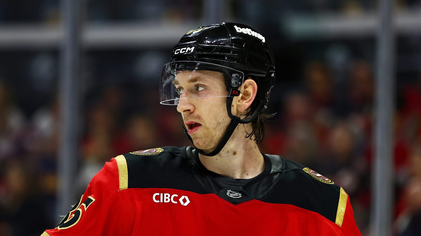 Senators’ Jake Sanderson leaves game against Leafs