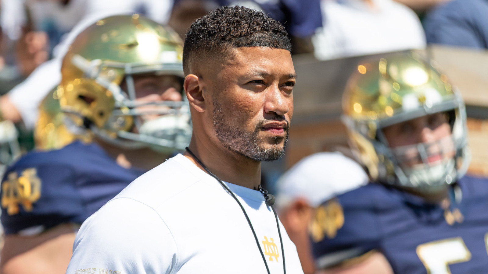 Notre Dame responds to battery accusation against Marcus Freeman