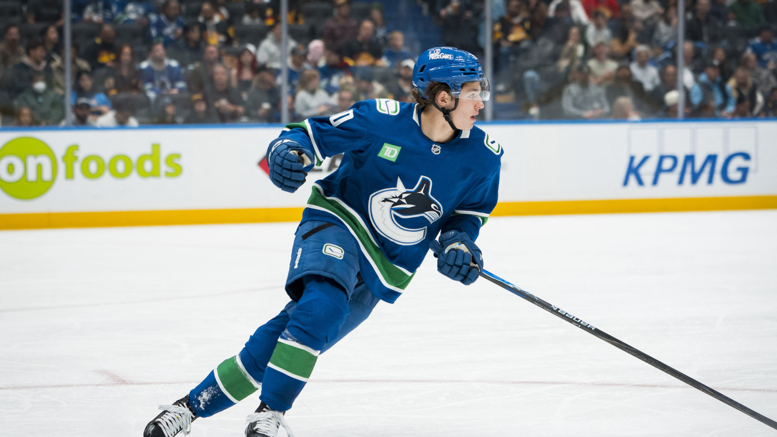 Braeden Cootes' maturity shines through at Canucks Development Camp