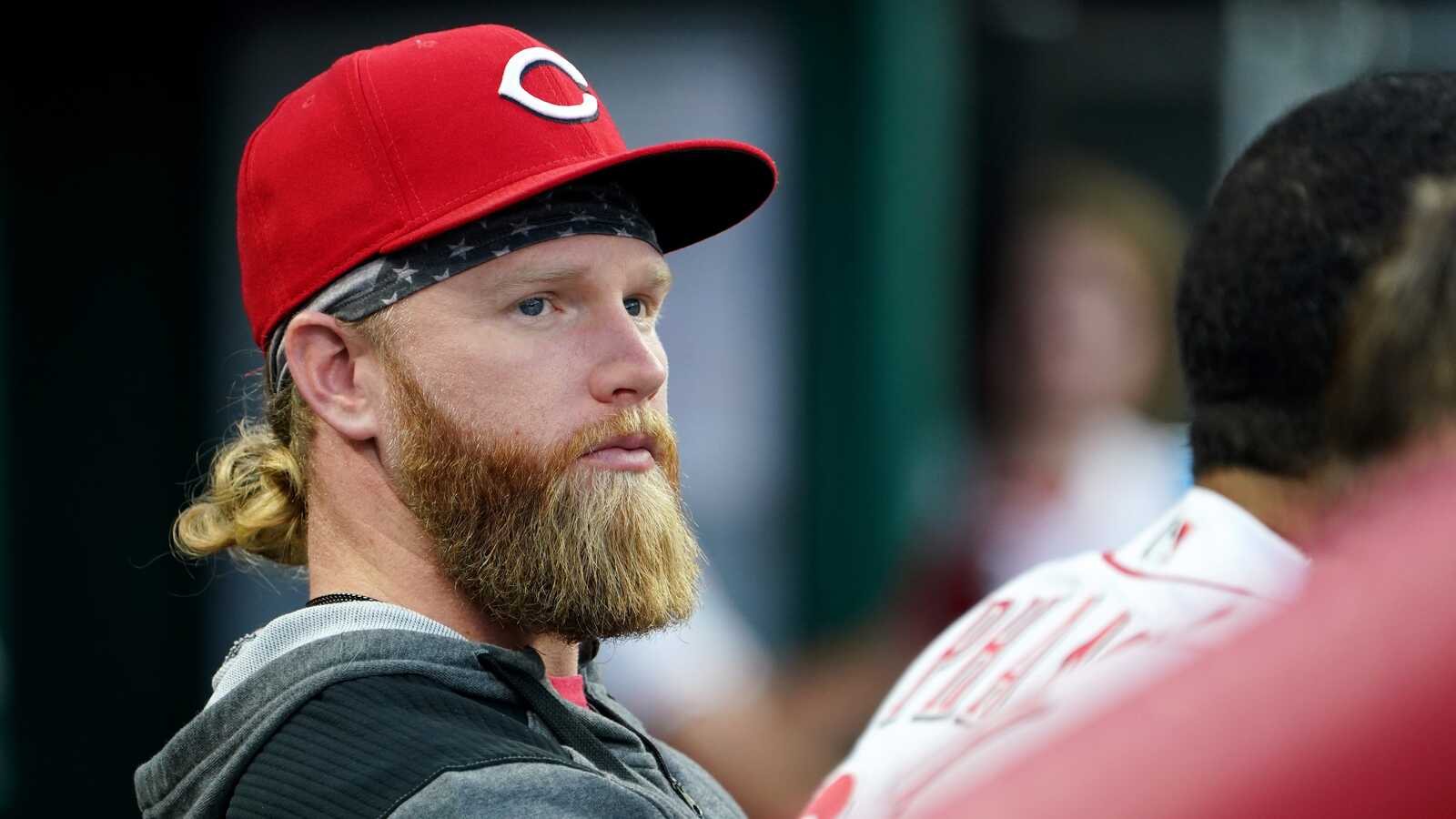 Reds' Jake Fraley says Philly fan mentioned his kids during