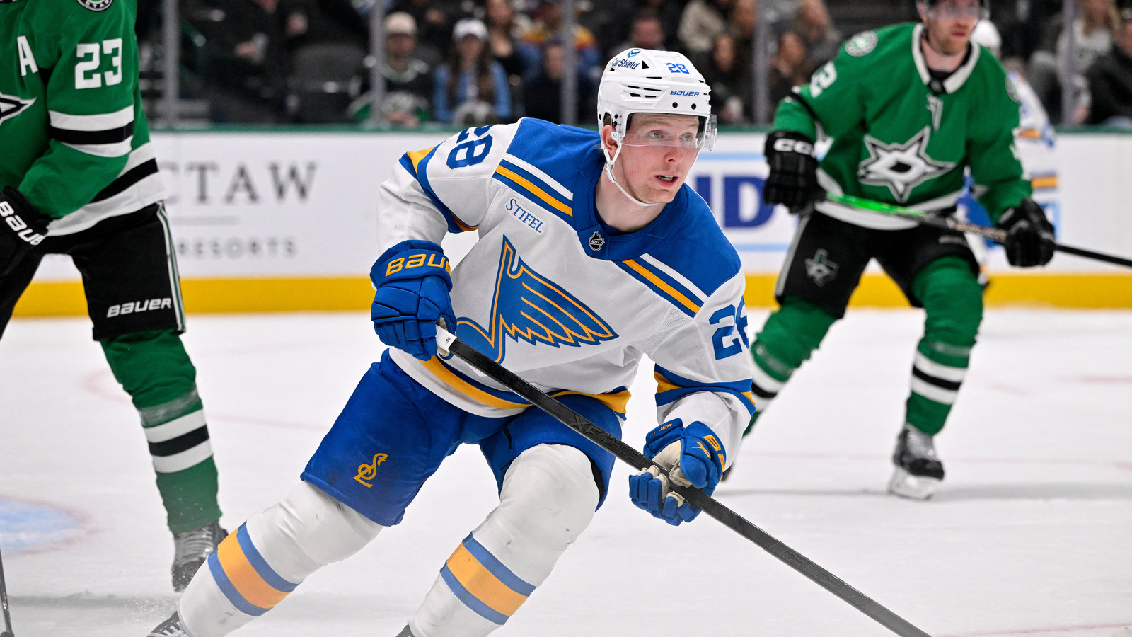 Blues Recall Otto Stenberg, Place Ross Johnston On IR