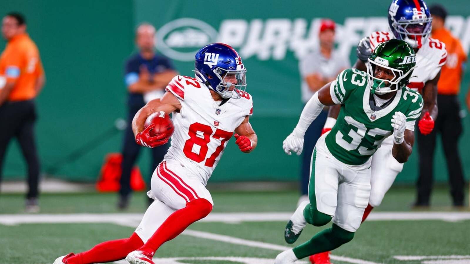 Giants WR Braxton Berrios (foot) to miss rest of season