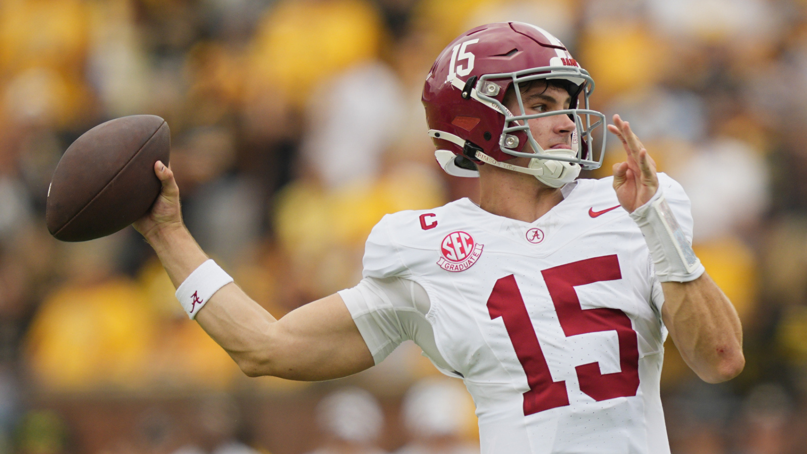 Alabama QB Ty Simpson has Heisman moment in road win at No. 14 Missouri