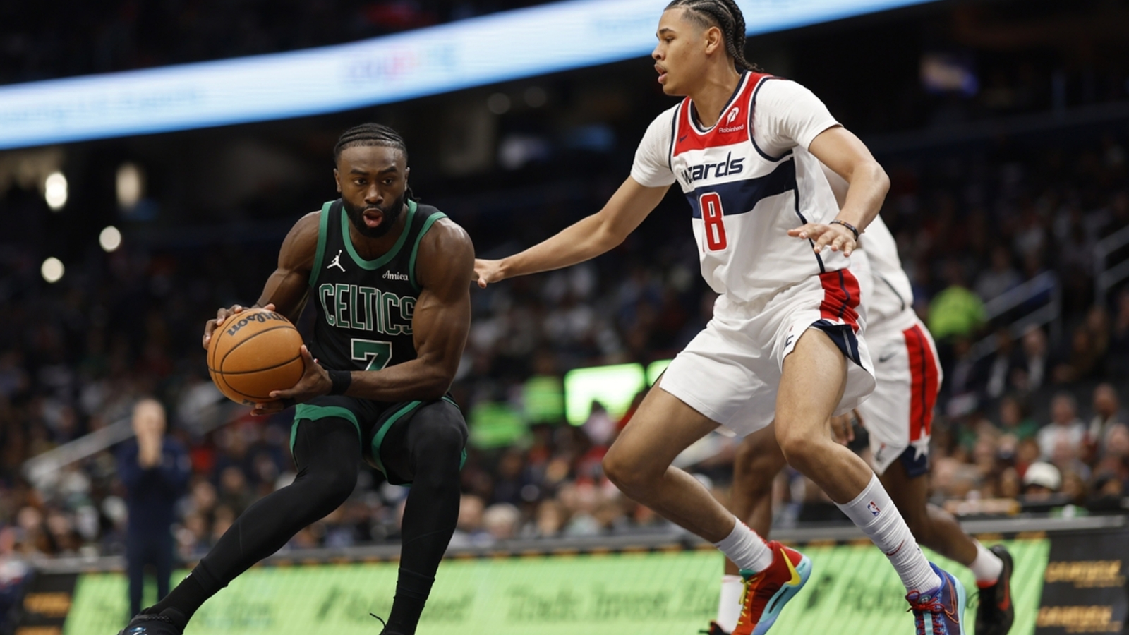 Jaylen Brown, Jayson Tatum sharp again as Celtics beat Wizards Yardbarker