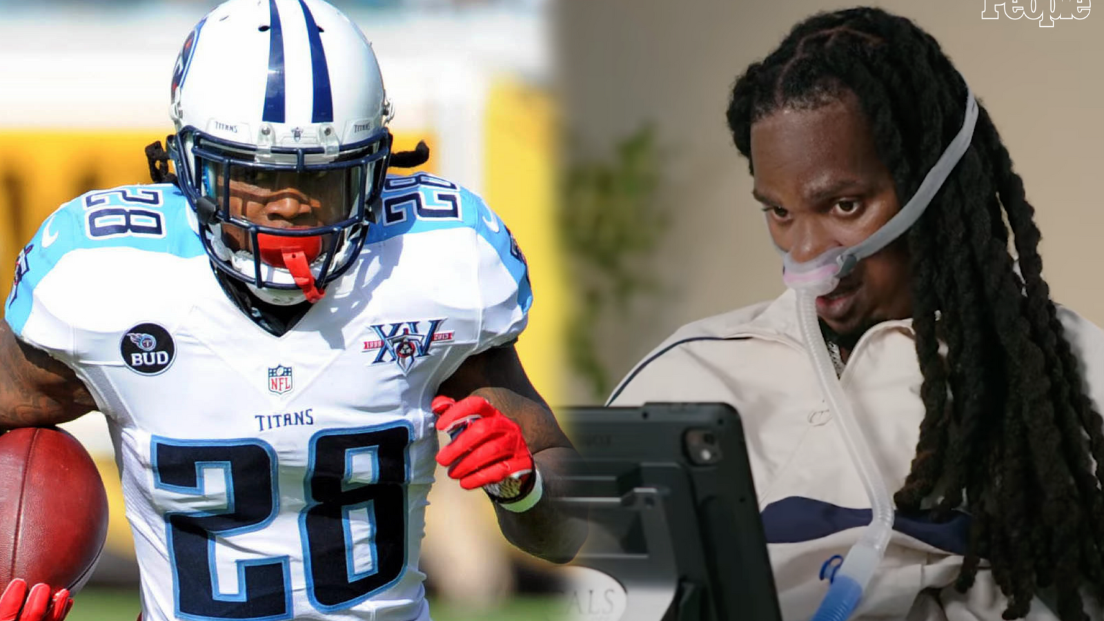Titans legend Chris Johnson confronts football’s possible connection to ALS while fighting for more time with his family