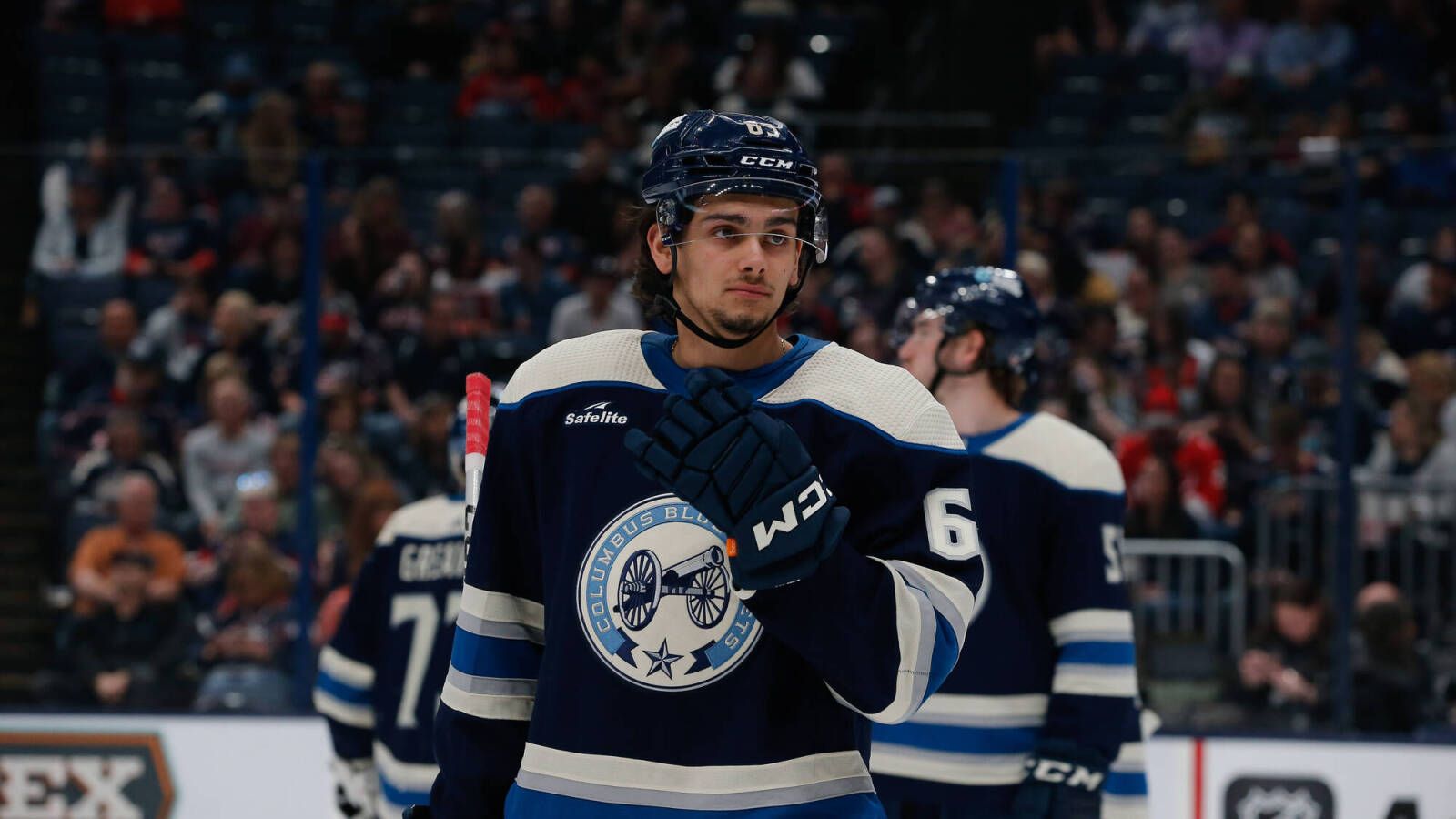 Luca Del Bel Belluz Rapidly Rising Up Blue Jackets’ Depth Chart ...