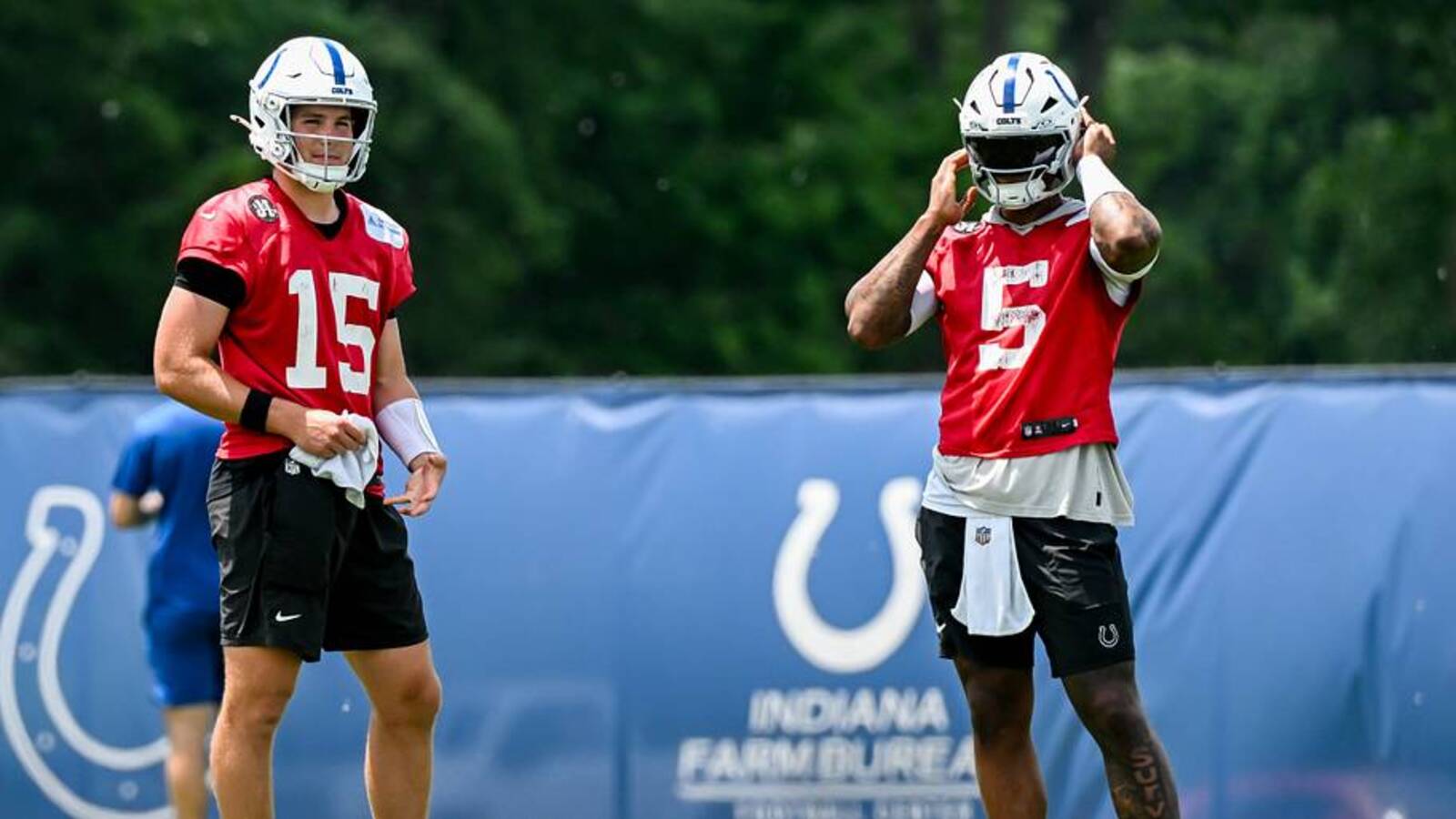 Colts' Anthony Richardson, Riley Leonard Reveal Mindset on QB2 Battle
