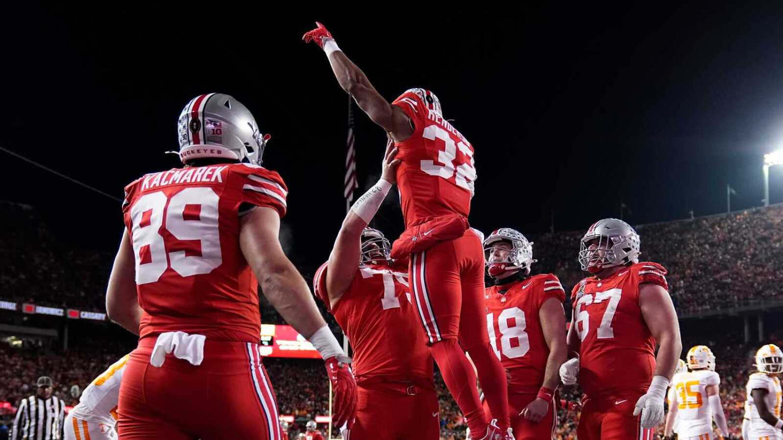 CFP takeaways: Ohio State dominates Tennessee, sets up Oregon rematch  CFP takeaways: Ohio State dominates Tennessee, sets up Oregon rematch