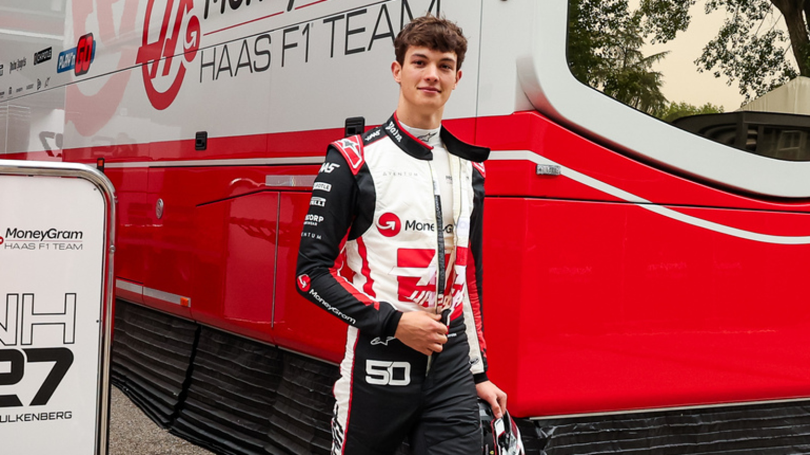 Teenager given opportunity with American team Haas