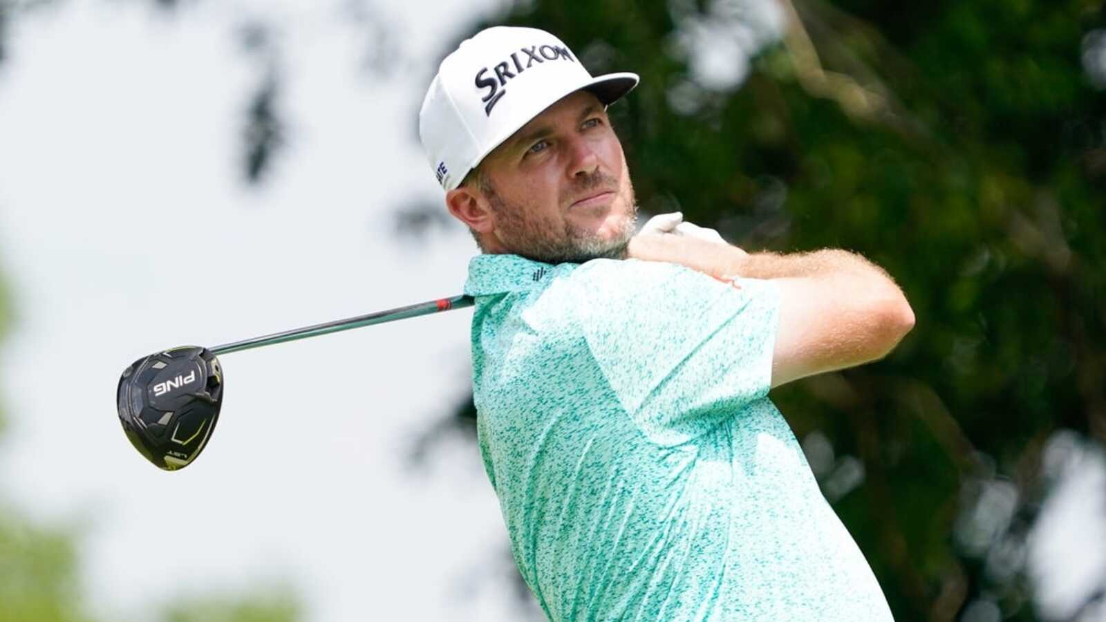 Taylor Pendrith uses twin eagles to grab Byron Nelson lead