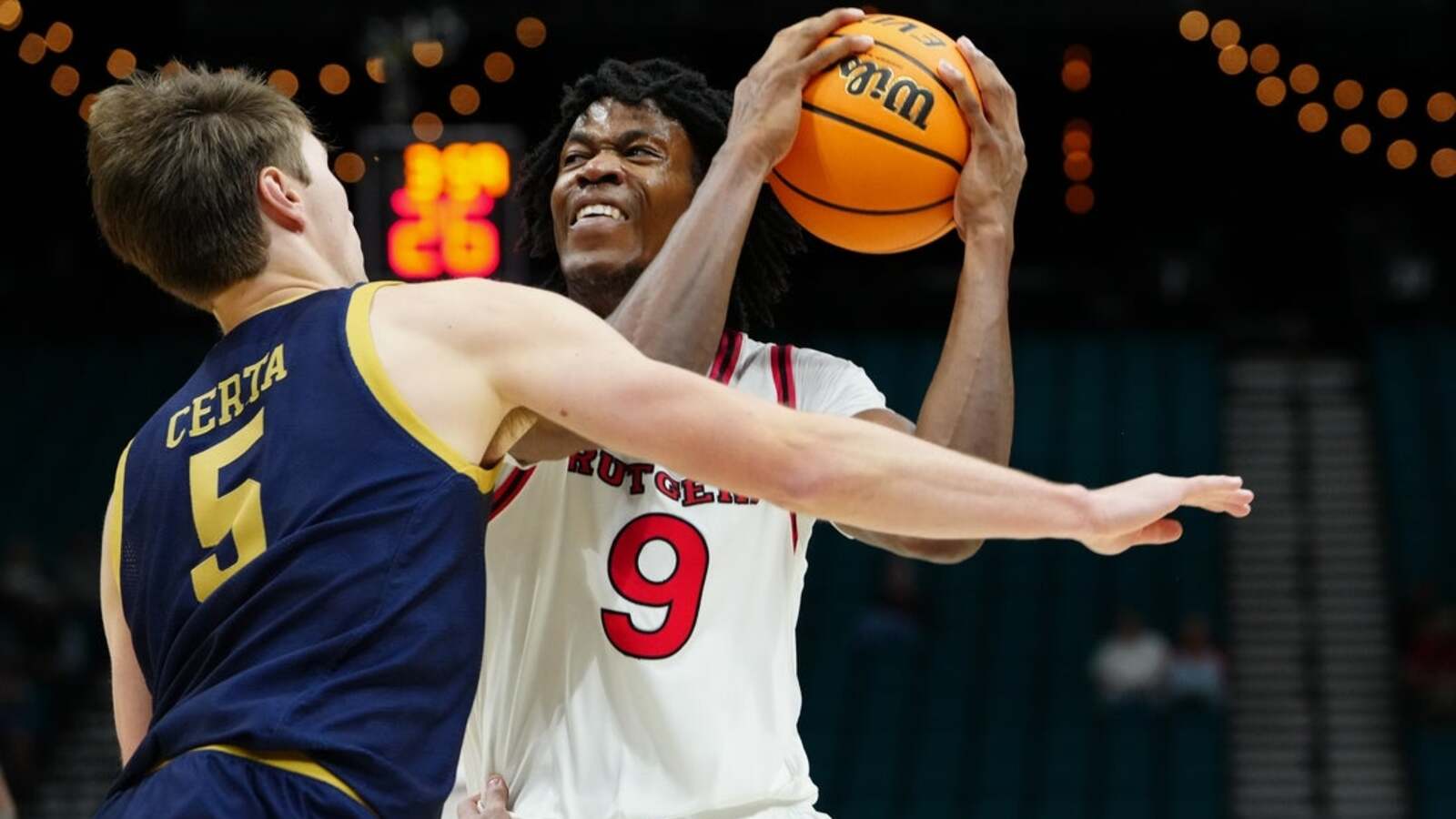 Markus Burton, Notre Dame survive second-half Rutgers surge for win ...