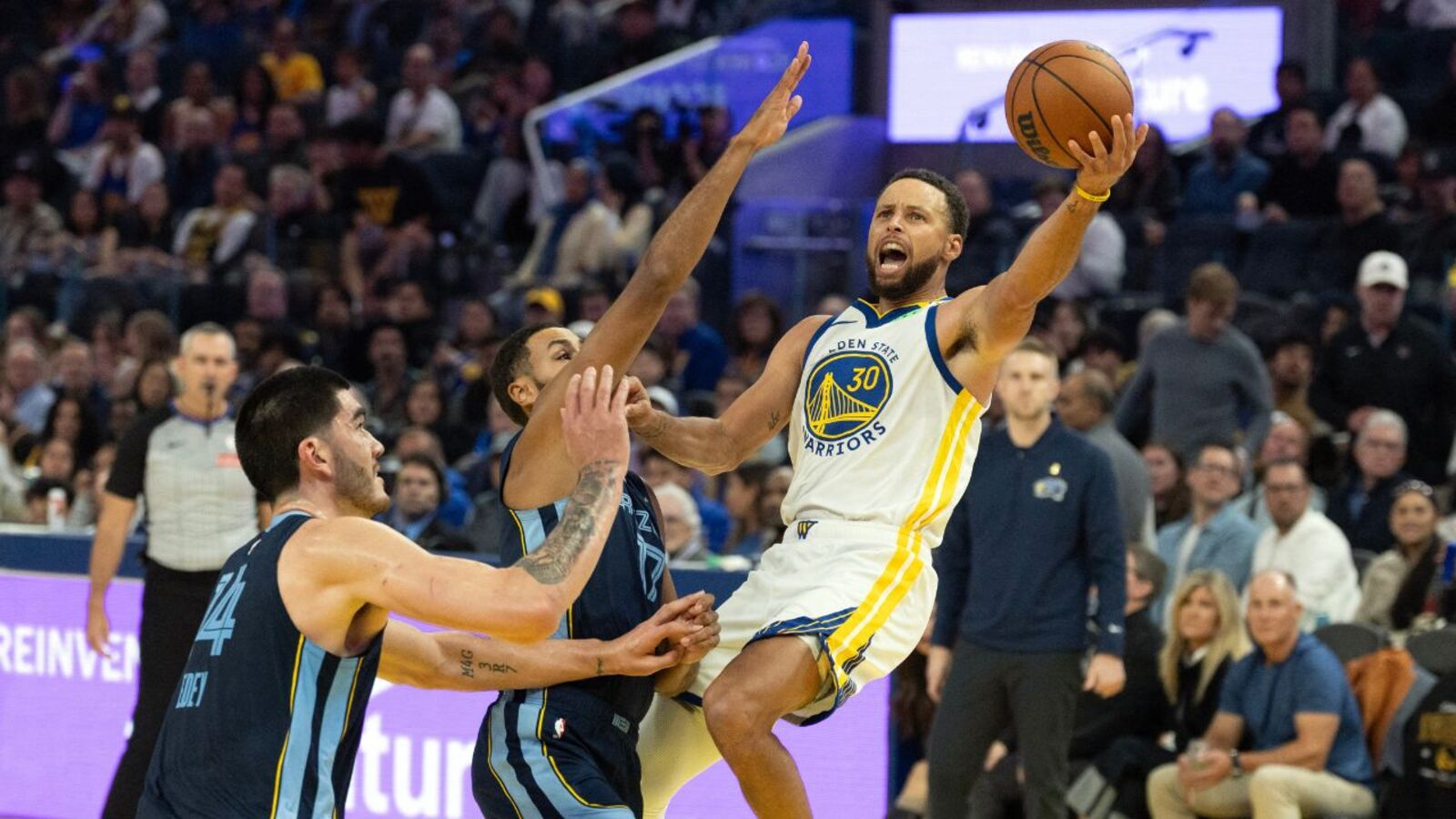 Steve Kerr Calls Out Grizzlies’ Flopping; Stephen Curry Says ‘Everything Went Wrong’ In Warriors’ Collapse At Home
